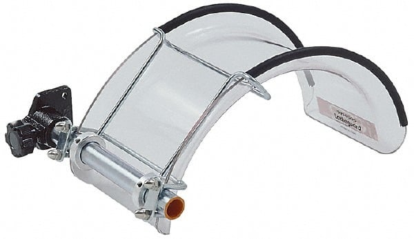 Flexbar - 8 Inch Long x 6-1/4 Inch Wide x 7.8 Inch High/Thick Lexan Replacement Shield - For Use With Flexbar - Latheguard Shield - Exact Tooling