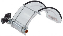 Flexbar - 6 Inch Max Chuck Size, 3.9 Inch Center Height, Lathe Guard - 6 Inch Lathe Size, 7.8 Inch Long, 6-1/4 Inch Wide - Exact Tooling