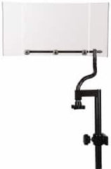 Flexbar - Milling Machine Guards Type: Long Reach Visor Guard with Base Shield Width (Inch): 8 - Exact Tooling