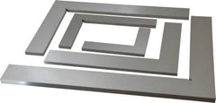 Value Collection - 5 Piece, 2, 3, 4, 5-1/8, 6-3/8 Inch Base Length, 3-1/8, 5, 6-3/4, 8-1/2, 10-1/2 Inch Blade Length, Square Set - Accuracy Up to 0.0008 Inches, Steel - Exact Tooling