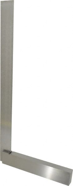 Value Collection - 18" Blade Length, 10" Base Length Steel Square - Exact Tooling