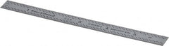 TESA Brown & Sharpe - 6" Long, 1/64, 1/50, 1/32, 1/10" Graduation, Flexible Steel Rule - 3R Graduation Style, 1/2" Wide, Silver, Satin Chrome Finish - Exact Tooling