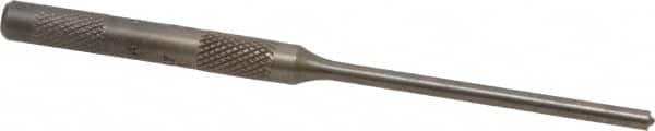 Mayhew - 1/8" Roll Pin Punch - 4" OAL, Steel - Exact Tooling