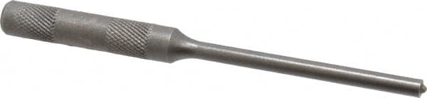 Mayhew - 3/16" Roll Pin Punch - 4-1/2" OAL, Steel - Exact Tooling