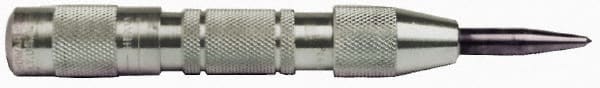 General - 5/8" Automatic Center Punch - 5" OAL, Steel - Exact Tooling