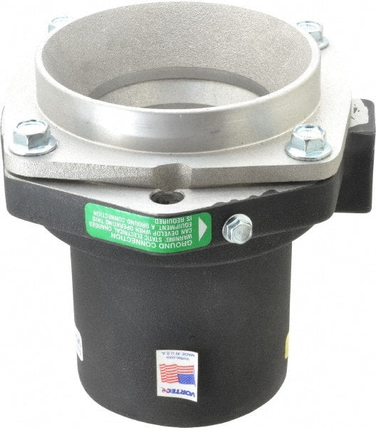 Vortec - 3" Inner Diam Aluminum Vaccuum Generator - 5" Intake Diam & 4" Discharge Diam - Exact Tooling
