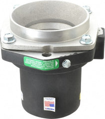 Vortec - 3" Inner Diam Aluminum Vaccuum Generator - 5" Intake Diam & 4" Discharge Diam - Exact Tooling