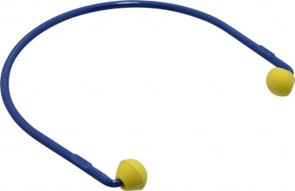 3M - Reusable, Banded, 17 dB Earplugs - Yellow, 1 Band, 1 Pair of Pods - Exact Tooling