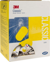 3M - Disposable, Uncorded, 29 dB Earplugs - Yellow, 200 Pairs - Exact Tooling