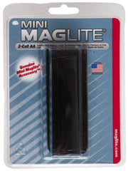 Mag-Lite - Leather Mini/Pocket Flashlight Belt Holster - Black, Compatible with Maglite AA Batteries - Exact Tooling