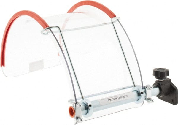 Flexbar - 12 Inch Max Chuck Size, 8 Inch Center Height, Lathe Guard - 12 - 16 Inch Lathe Size, 15.8 Inch Long, 8 Inch Wide - Exact Tooling