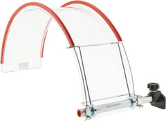 Flexbar - 20 Inch Max Chuck Size, 13 Inch Center Height, Lathe Guard - 20 - 24 Inch Lathe Size, 23.6 Inch Long, 8 Inch Wide - Exact Tooling