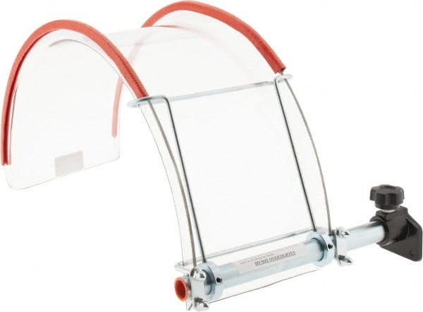 Flexbar - 16 Inch Max Chuck Size, 10 Inch Center Height, Lathe Guard - 16 - 20 Inch Lathe Size, 19.7 Inch Long, 8 Inch Wide - Exact Tooling