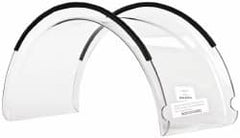 Flexbar - 16 Inch Long x 8 Inch Wide x 16 Inch High/Thick Lexan Replacement Shield - For Use With Flexbar - Latheguard Shield - Exact Tooling