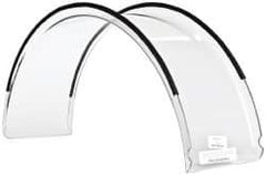 Flexbar - 24 Inch Long x 8 Inch Wide x 24 Inch High/Thick Lexan Replacement Shield - For Use With Flexbar - Latheguard Shield - Exact Tooling