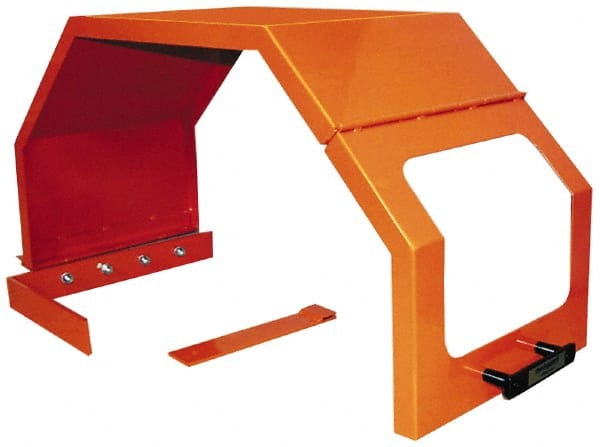 Flexbar - 30-1/2 to 36 Inch Max Chuck Size, Chuck Guard - 40 Inch Long, 14 Inch Wide - Exact Tooling