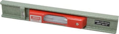 SPI - 8" Long, 0.0005" Graduation Sensitivity per 10", 2 Vials, Machinists' Level - 1-3/32" Wide - Exact Tooling