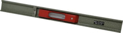 SPI - 12" Long, 0.001" Graduation Sensitivity per 10", 2 Vials, Machinists' Level - 1-3/32" Wide - Exact Tooling