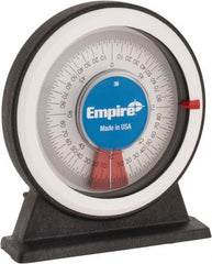 Empire Level - 360° Measuring Range, Magnetic Base Dial Protractor - Exact Tooling