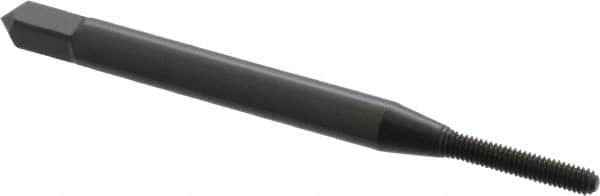 OSG - #1-72 UNF H2 Thread Limit Bottoming Thread Forming Tap - Cobalt, Oxide Finish, 1-11/16" OAL, 3/8" Thread Length, Right Hand Thread, Series HY-PRO NRT - Exact Tooling