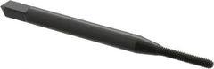 OSG - #1-72 UNF H2 Thread Limit Bottoming Thread Forming Tap - Cobalt, Oxide Finish, 1-11/16" OAL, 3/8" Thread Length, Right Hand Thread, Series HY-PRO NRT - Exact Tooling