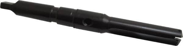 Allied Machine and Engineering - Series 1.5, 55/64 to 15/16" Diam, 3MT Taper Shank, Straight Flute Spade Drill - 2-3/4" Max Depth, 5-39/64" Body Length, 9-5/32" OAL, Short Length, Through Coolant - Exact Tooling