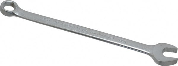 Proto - 9/16" 6 Point Combination Wrench - 15° Offset Angle, 8-5/8" OAL, Steel, Satin Finish - Exact Tooling