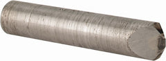SPI - 1/2 Carat Lapped Chisel Point Diamond Dresser - 2" Long x 3/8" Shank Diam, 60° Included Angle - Exact Tooling