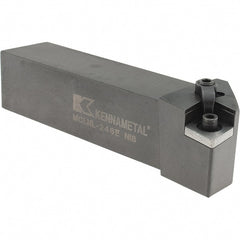 Kennametal - MCLN, Left Hand Cut, 5° Lead Angle, 1-1/2" Shank Height x 1-1/2" Shank Width, Negative Rake Indexable Turning Toolholder - 7" OAL, CN..64. Insert Compatibility, Series Kenloc - Exact Tooling