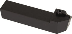 Kennametal - MCRN, Right Hand Cut, 15° Lead Angle, 1" Shank Height x 1" Shank Width, Negative Rake Indexable Turning Toolholder - 5" OAL, CN..43. Insert Compatibility, Series Kenloc - Exact Tooling