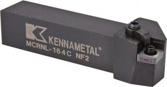 Kennametal - MCRN, Left Hand Cut, 15° Lead Angle, 1" Shank Height x 1" Shank Width, Negative Rake Indexable Turning Toolholder - 5" OAL, CN..43. Insert Compatibility, Series Kenloc - Exact Tooling