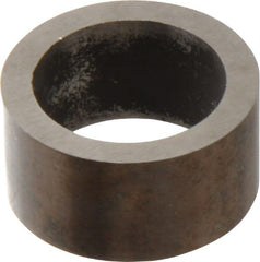 Eclipse - 1-1/2" Diam, 1/4" Hole Diam, 18 Lb Max Pull Force Alnico Button Magnet - 7/8" High, 5/8" Gap Width - Exact Tooling