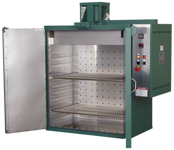 Grieve - 1 Phase, 36 Inch Inside Width x 48 Inch Inside Depth x 36 Inch Inside Height, 400°F Max, Large Work Space Heat Treating Bench Oven - Exact Tooling