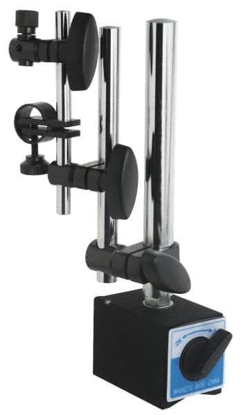 Value Collection - 0.001" Graduation, Indicator & Base Kit - 2.36" Base Length x 1.9" Base Width x 2" Base Height - Exact Tooling