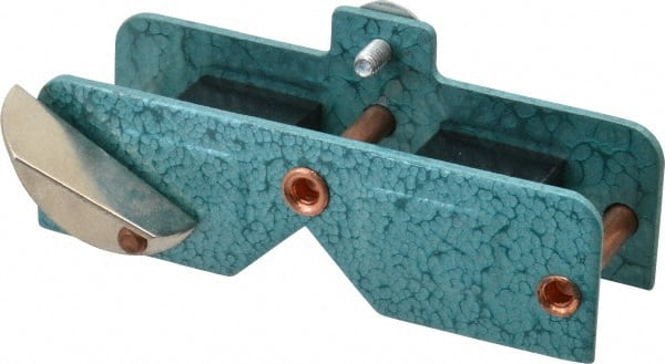 Value Collection - Indicator Positioner & Holder with Base - Rectangular Base, 1" Base Height, 3-1/2" Base Length, 1-1/8" Base Width - Exact Tooling