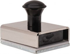 Mag-Mate - 1-5/8" Long, 9/16" Magnet Height, 38 Lb Max Pull Magnetic Print Holder - 19 Lb Average Magnetic Pull - Exact Tooling