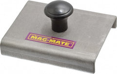Mag-Mate - 2-1/2" Long, 9/16" Magnet Height, 45 Lb Max Pull Magnetic Print Holder - 22.5 Lb Average Magnetic Pull - Exact Tooling