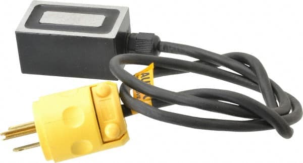 Mag-Mate - 2-1/2" Long, 10 Watts, 140 Lb Max Magnetic Pull Electromagnet - 10-32 Thread, 120 AC Output Voltage - Exact Tooling