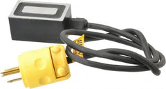 Mag-Mate - 2-1/2" Long, 10 Watts, 140 Lb Max Magnetic Pull Electromagnet - 10-32 Thread, 120 AC Output Voltage - Exact Tooling