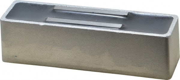 Mag-Mate - 1-1/4" Wide x 1-1/4" High x 4-1/2" Long, Rectangular Ceramic Holding Magnet - 2 Pole, 75 Lb Max Holding Capacity, 37.5 Lb Average Holding Capacity - Exact Tooling