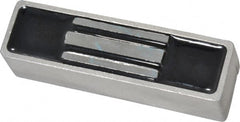 Mag-Mate - 1-1/4" Wide x 1-1/4" High x 4-1/2" Long, Rectangular Ceramic Holding Magnet - 3 Pole, 110 Lb Max Holding Capacity, 55 Lb Average Holding Capacity - Exact Tooling