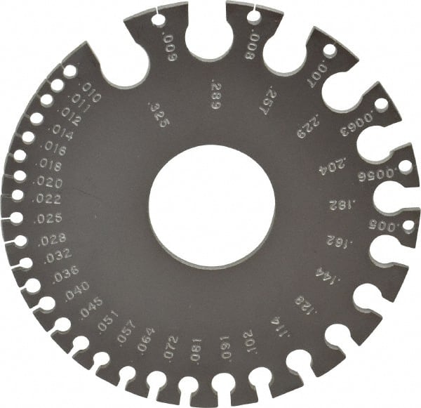 PEC Tools - #36 Steel Wire and Sheet Metal Gage - Use with Nonferrous Metals - Exact Tooling