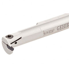 Iscar - GEHI, Internal, Left Hand, 3mm Max Depth of Cut, 1.9 to 2.4mm Groove Width, Indexable Grooving Tool Holder - GE.. Insert Compatibility, 16mm Shank Width, 160mm OAL, Through Coolant - Exact Tooling