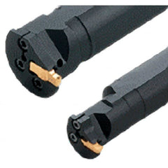 Iscar - GHAI, Internal, Left Hand, Indexable Grooving Tool Holder - 32mm Shank Width, 200mm OAL, Through Coolant - Exact Tooling