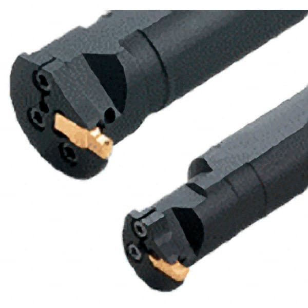 Iscar - GHAI, Internal, Right Hand, Indexable Grooving Tool Holder - 32mm Shank Width, 200mm OAL, Through Coolant - Exact Tooling