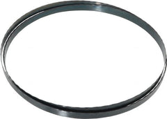Starrett - 18 TPI, 7' 9-1/2" Long x 1/2" Wide x 0.025" Thick, Welded Band Saw Blade - Carbon Steel, Toothed Edge, Wavy Tooth Set, Flexible Back, Contour Cutting - Exact Tooling