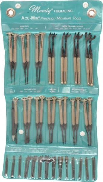 Moody Tools - 55 Piece Screwdriver Set - Comes in Tools Only - Exact Tooling