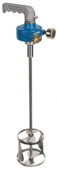 Neptune Mixer - 5 to 10 Gallon Mixing Capacity, 1/4 to 1/2 hp, Handheld, Air Powered Mixer - 21 Inch Long Shaft, Stainless Steel Shaft, Compatible with Pail Container - Exact Tooling