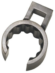 Martin Tools - 1/2" Drive, 1-9/16", Black Oxide, Flare Nut Crowfoot Wrench - Exact Tooling