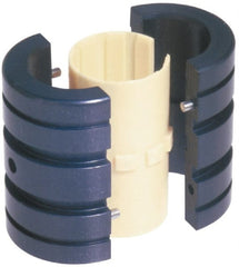 Igus - 1-1/4" ID, Polymer Lined Split Linear Bearing - 2" OD - Exact Tooling